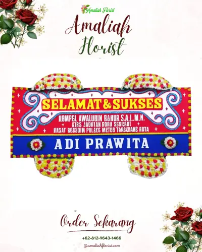Karangan Bunga Ucapan Selamat di Ciasmara